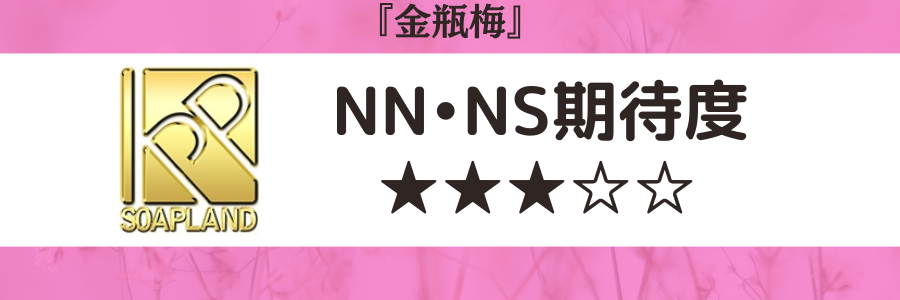 金瓶梅のロゴ画像とNN・NS期待度