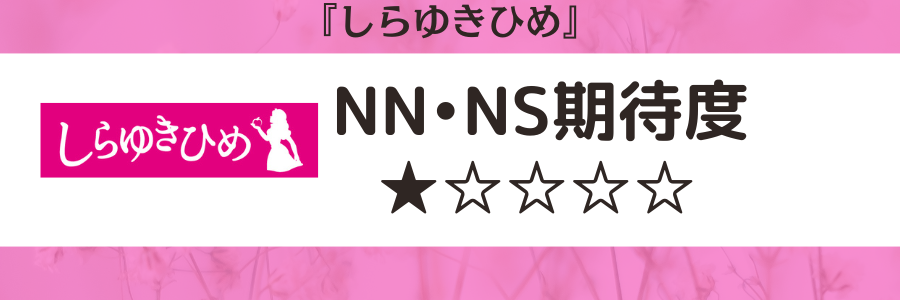 しらゆきひめのロゴ画像とNN・NS期待度