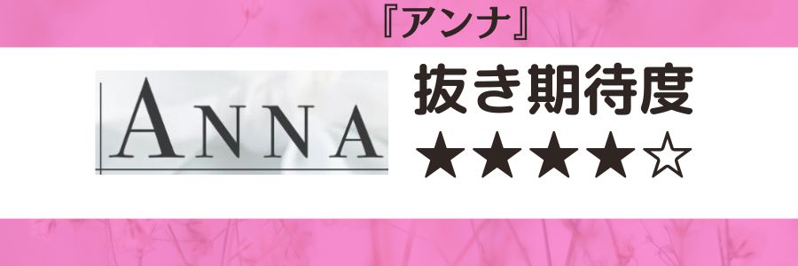 アンナのロゴと抜き期待度