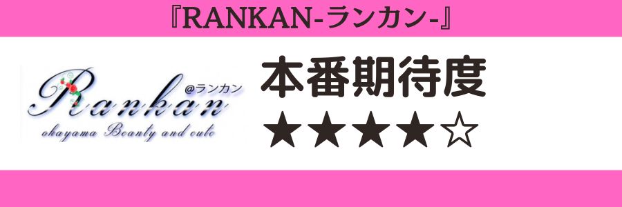 RANKANのロゴと本番期待度