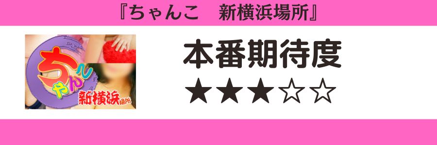 ちゃんこ新横浜場所のロゴと本番期待度