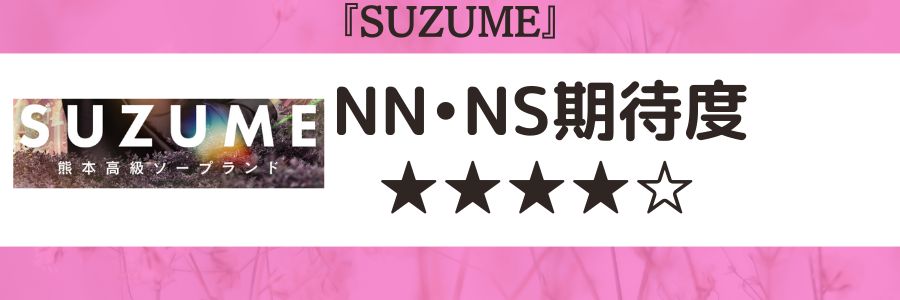 SUZUMEのロゴとNN・NS期待度