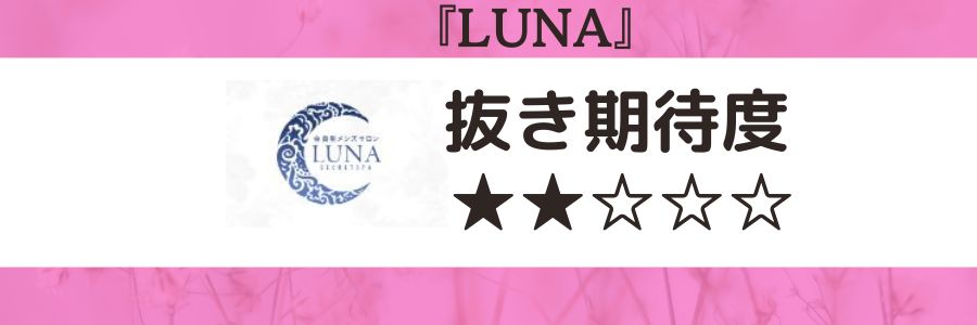 LUNAのロゴと抜き期待度