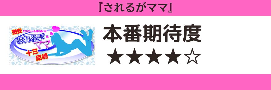 されるがママのロゴと本番期待度